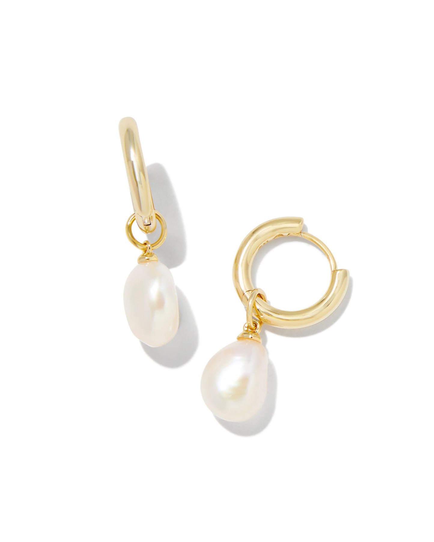 Willa Pearl Huggie Earrings - KS