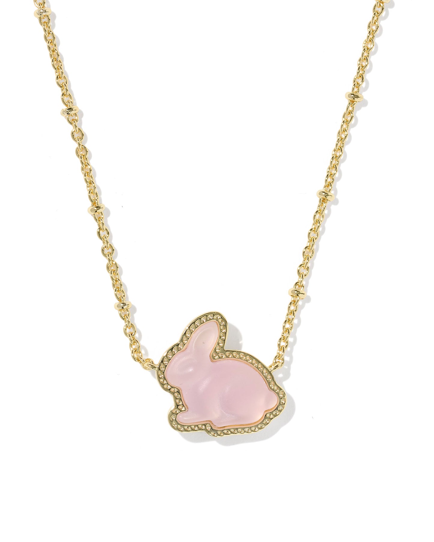 Bunny Short Pendant Necklace - KS
