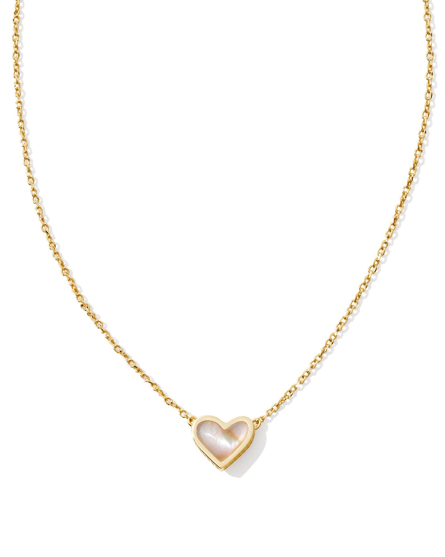 Framed Ari Heart Pendant Necklace - KS