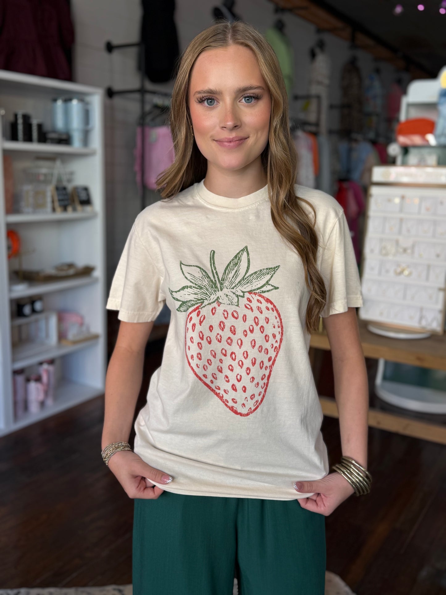 Strawberry Market Graphic