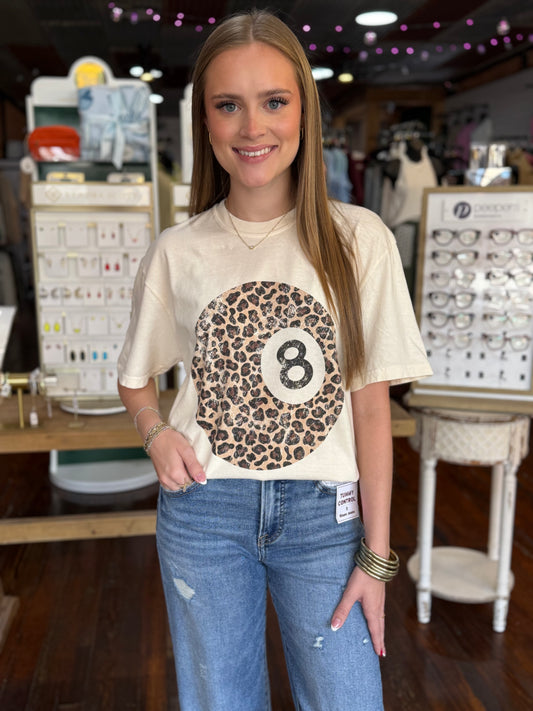 Leopard 8 Ball Graphic
