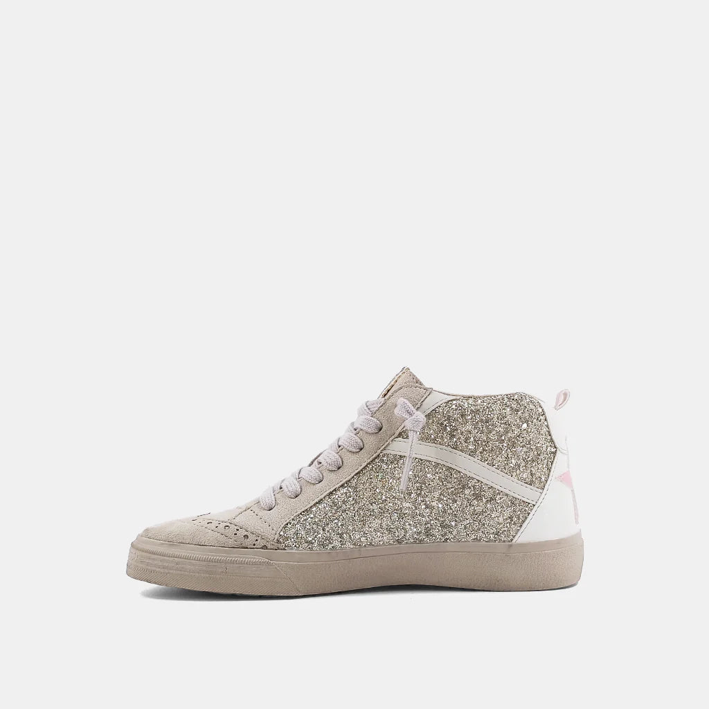 Riley Pearl Glitter Sneakers x ShuShop