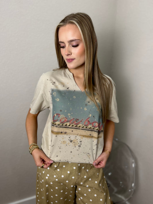 Gina Cutesy Cowboy Graphic