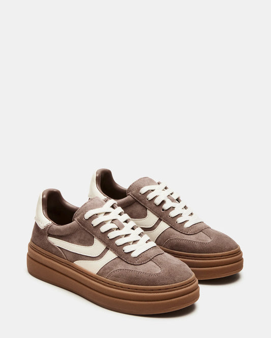 Dodge Taupe Multi Sneakers - Steve Madden