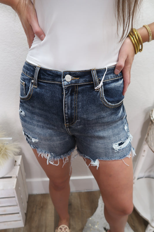 Megan Mid-Rise Shorts