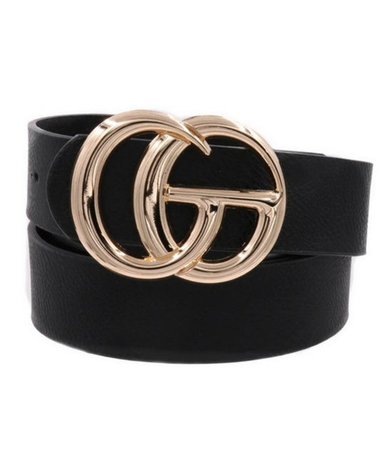 GG Dupe Faux Leather Belt