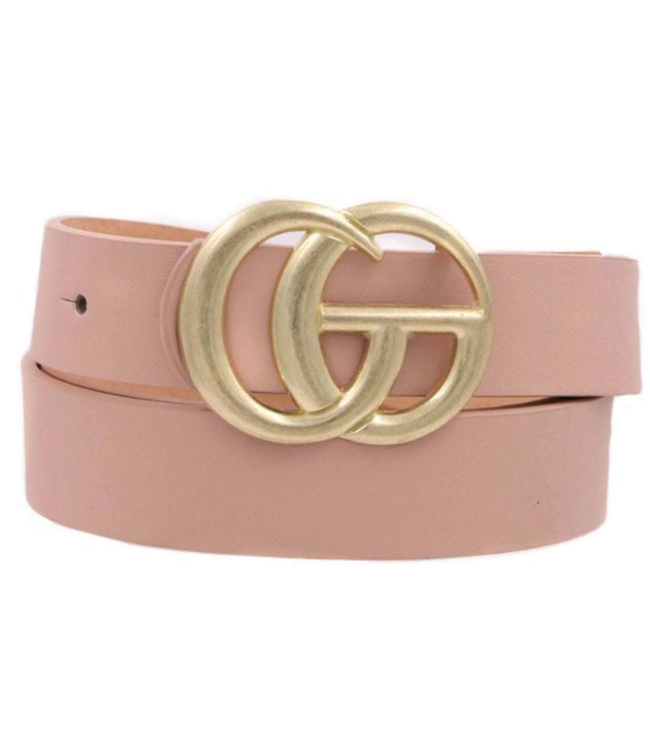 Thin gg store leather belt